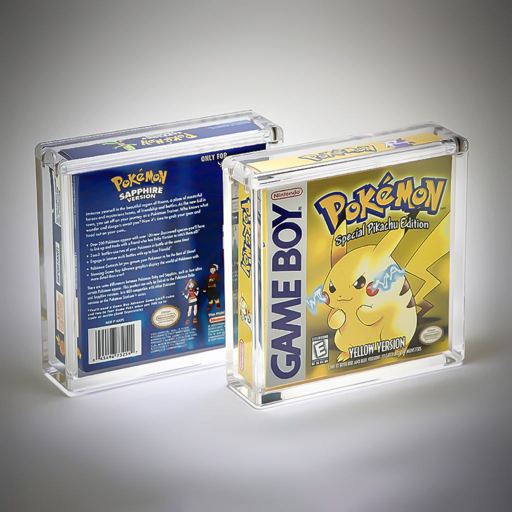 Dual Game Boy Acrylic Display Case